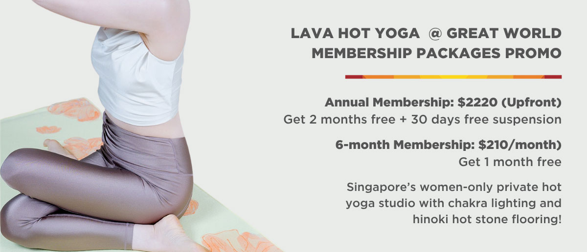 LAVA Hot Yoga & Fitness Promotion 2025