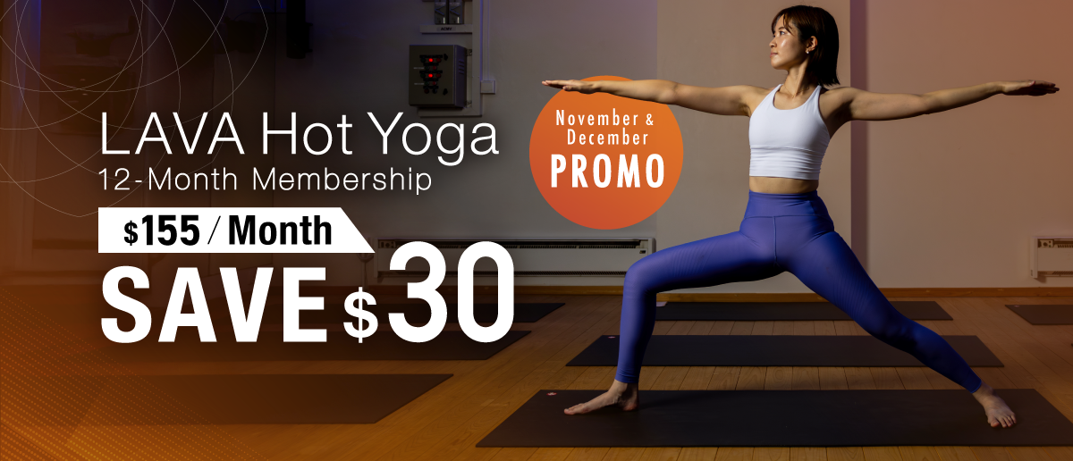 LAVA Hot Yoga & Fitness Promotion 2025