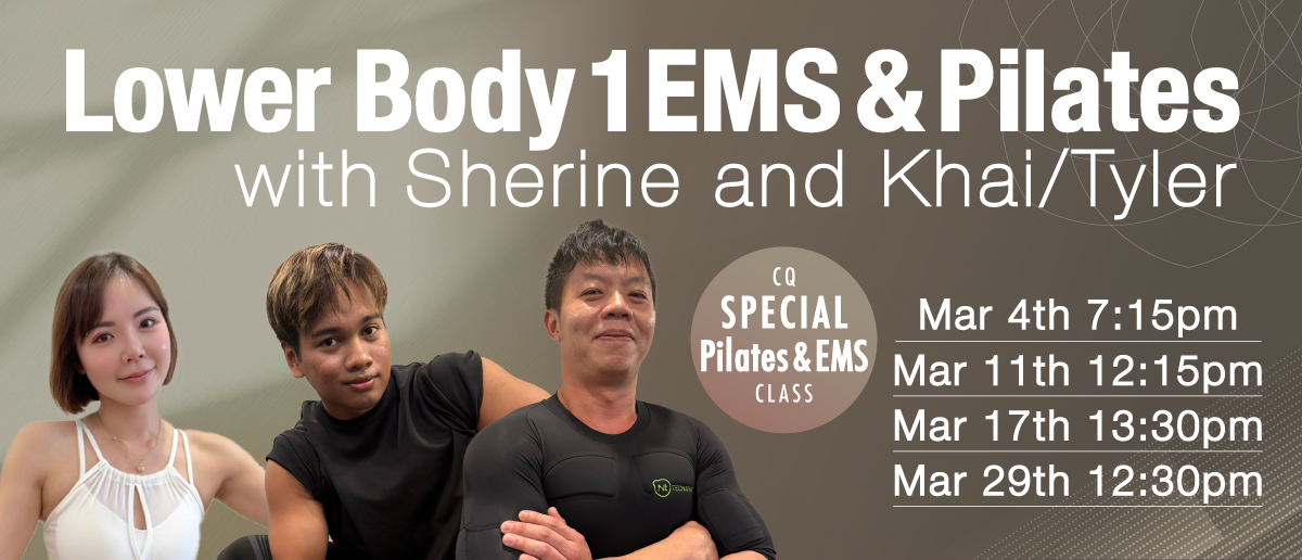 Lower Body 1 EMS & Pilates with Sherine and Khai/Tyler