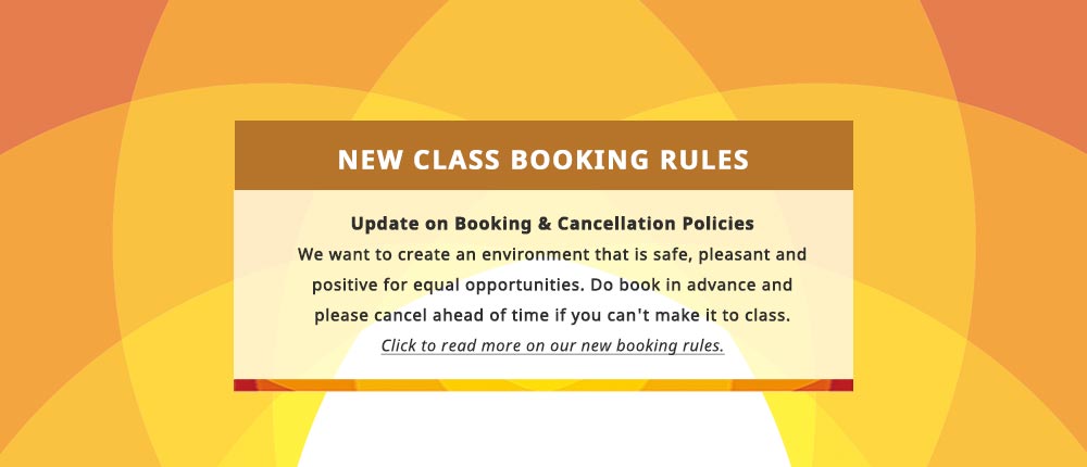 New Booking Policy & Rule