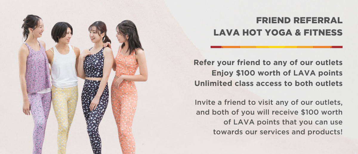 LAVA Hot Yoga & Fitness Promotion 2025
