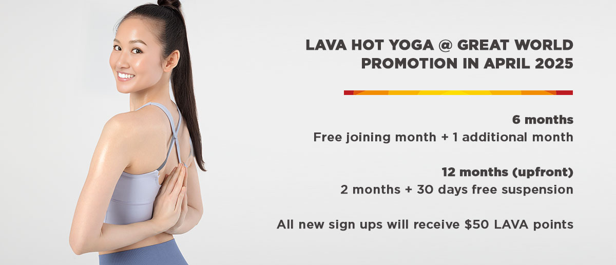 LAVA Hot Yoga & Fitness Promotion 2025
