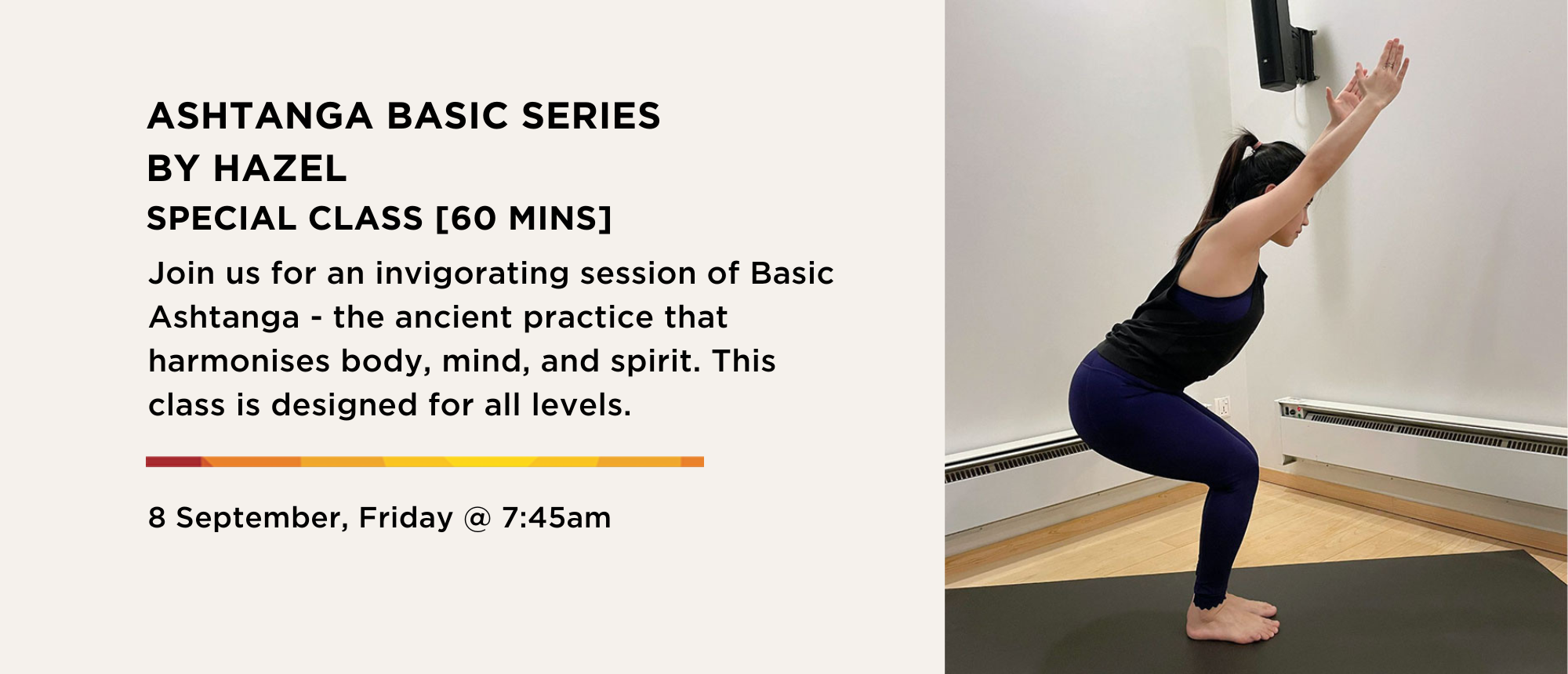 Special Class Ashtanga Basics